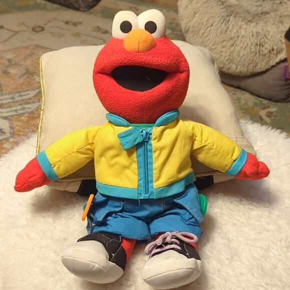 Fisher Price Vintage 2005 Sesame Street Teach Me To Dress - Picture 1 of 5